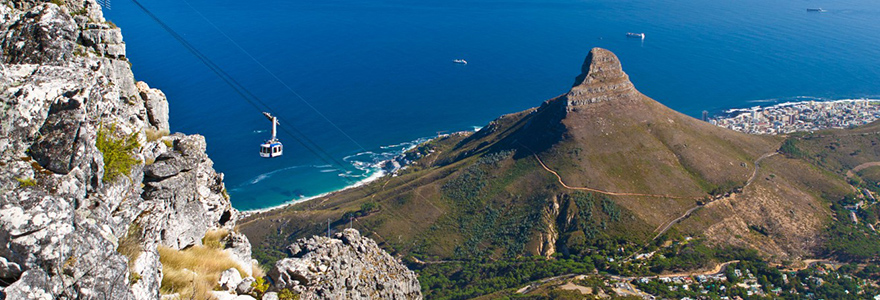 des océans et des montagnes